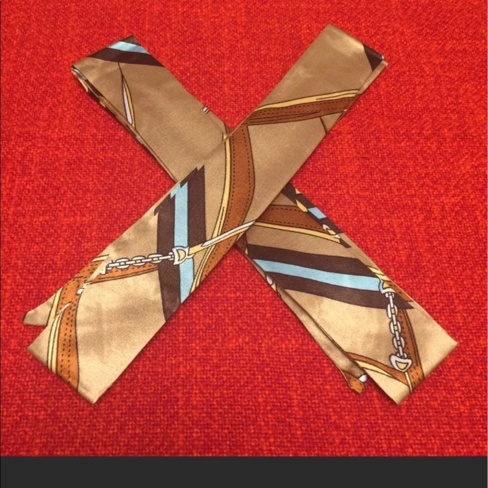 ❤️❤️❤️New purse scarf twilly / set of 2❤️❤️ - Picture 3 of 7